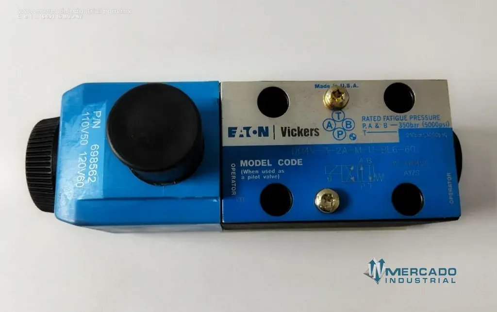Válvula direccional hidráulica 5000 PSI modelo DG4V-3 marca Eaton - imagen 1