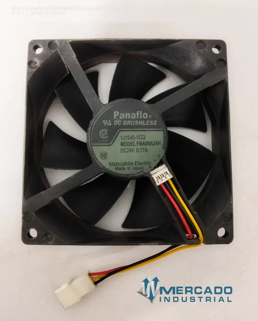 Ventilador axial 3000RPM 24V modelo FBA09A24H marca Panaflo - imagen 1
