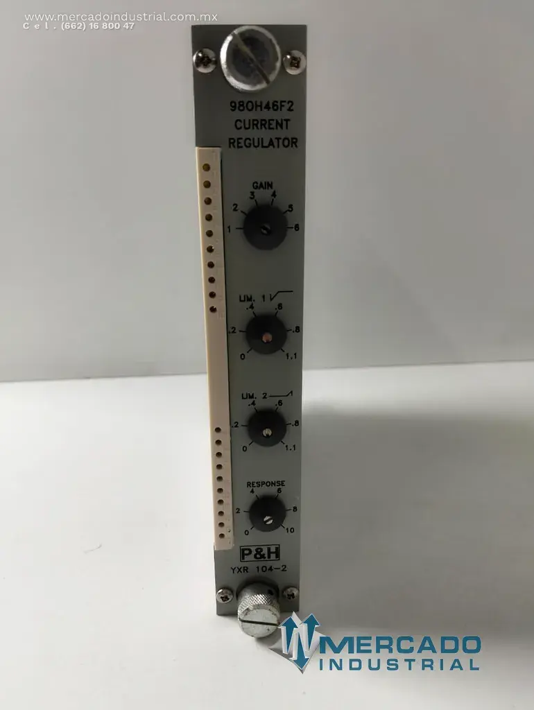 Módulo electrónico de regulación de corriente modelo 980H46F2 marca P&H - imagen 1