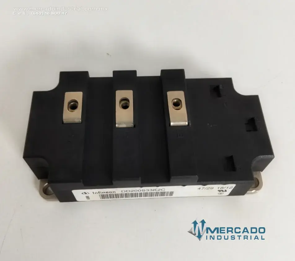 Diodo inversor 3300 V 200 A parte DD200S33K2C marca INFINEON TECHNOLOGIES - imagen 1
