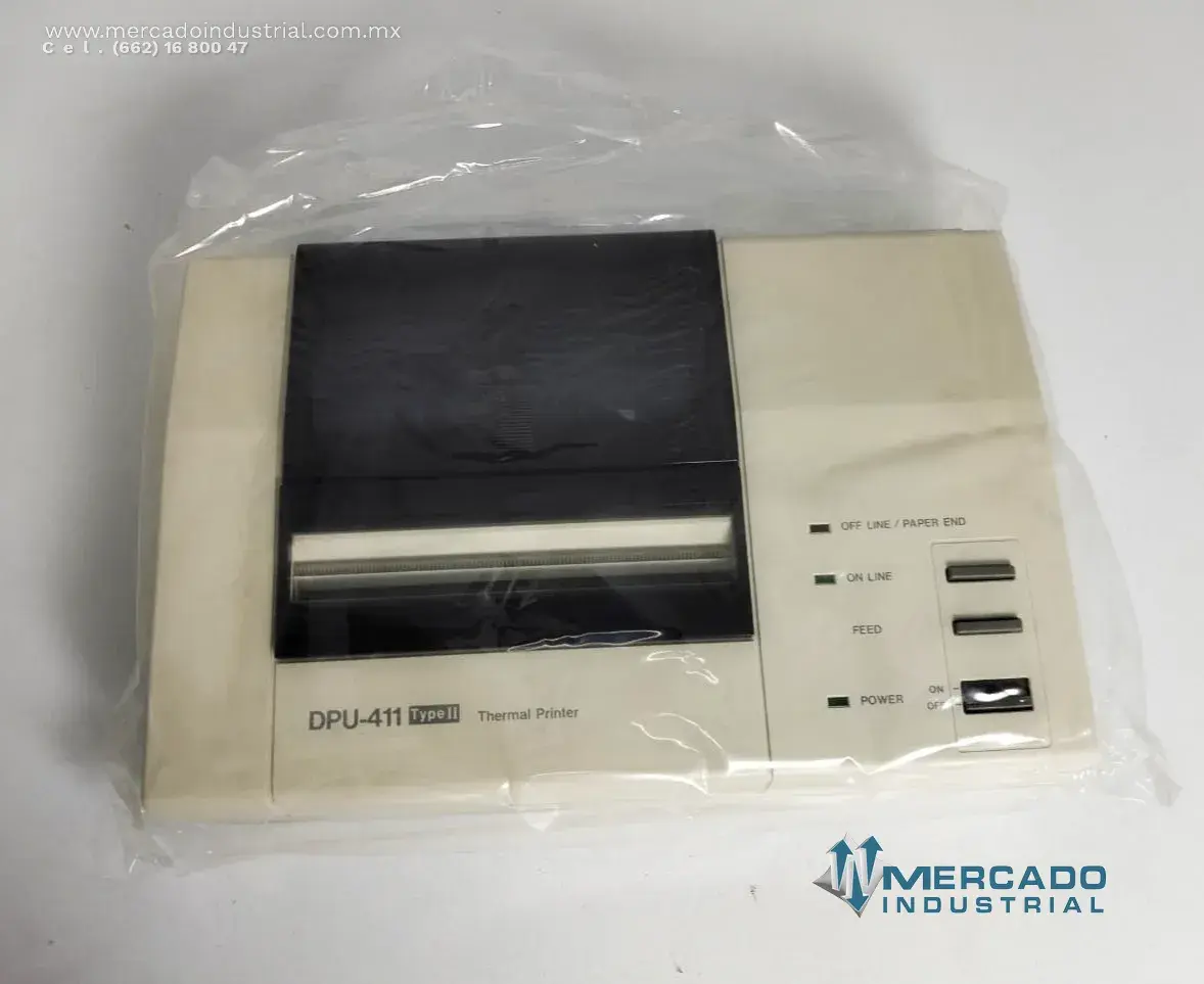 Impresora térmica portátil de sobre mesa 4.8 V 5 W modelo DPU-411-04D marca SEIKO INSTRUMENTS - imagen 1