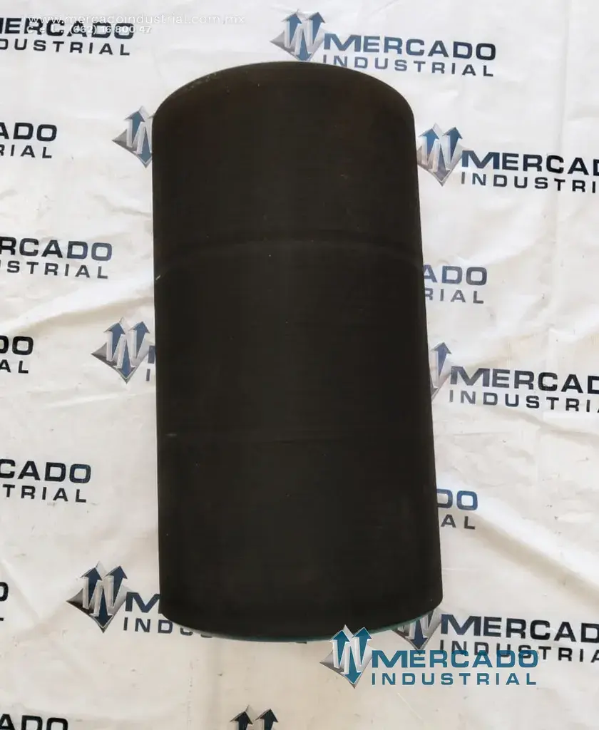 Rodillo motriz vulcanizado para banda de 24" marca MI COMPONENTS - imagen 1