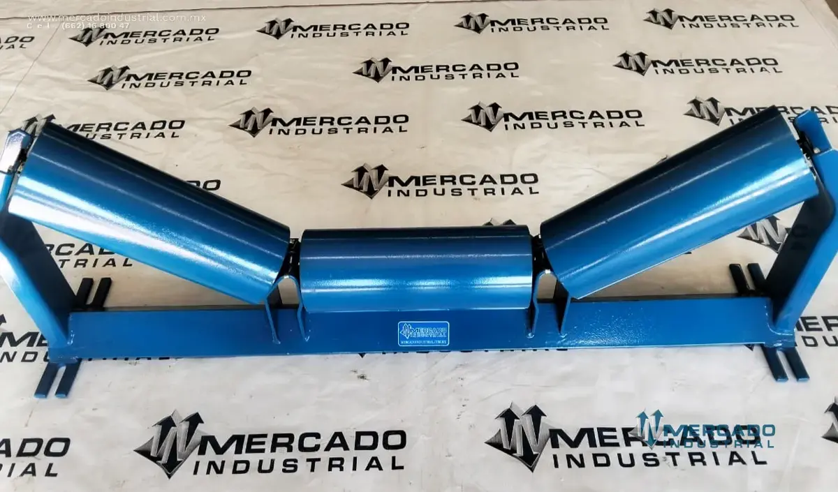 Mancuerna de rodillo triple para banda de 36" 35° marca MI COMPONENTS - imagen 1