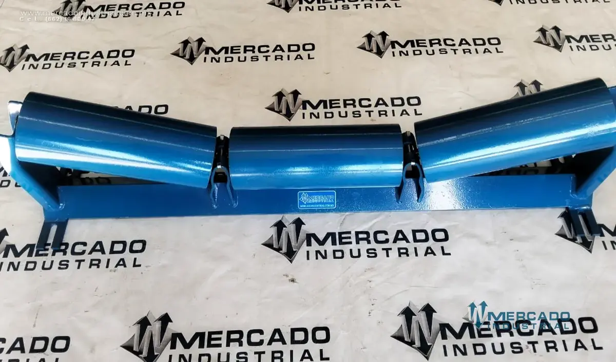 Mancuerna de rodillo triple para banda de 36" 20° marca MI COMPONENTS - imagen 1