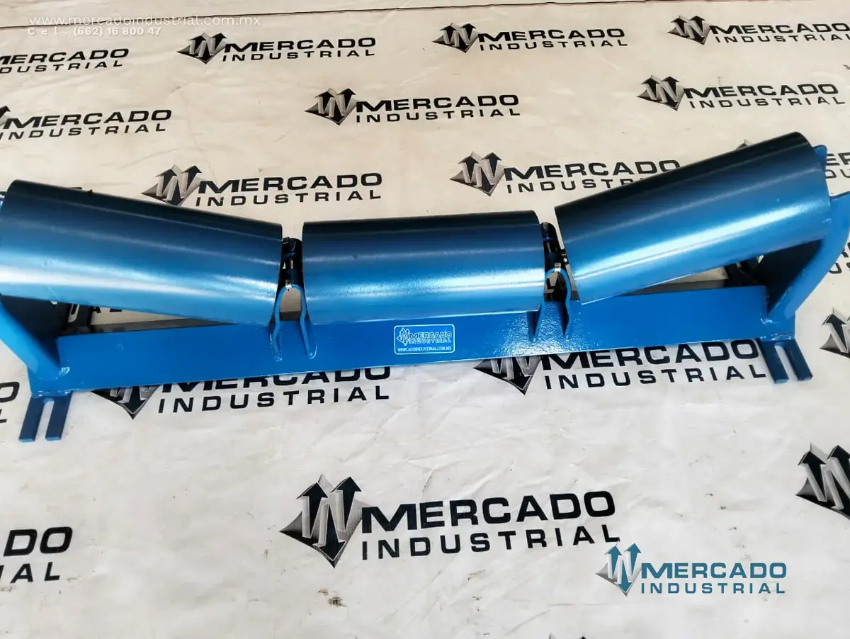 Mancuerna de rodillo triple para banda de 30" 20° marca MI COMPONENTS - imagen 1