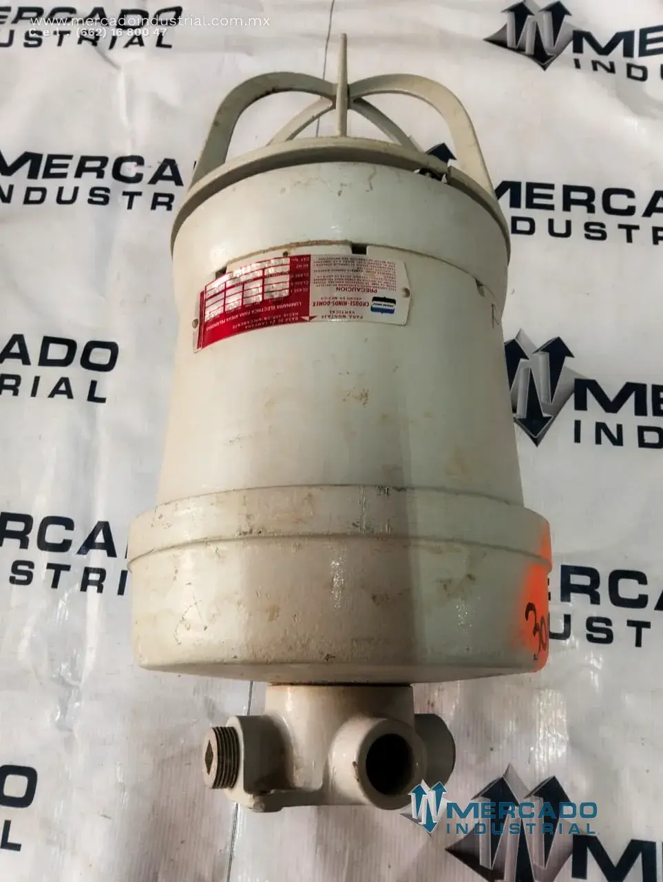 Lampara de vapor sodio cristal 400 W VSOD modelo EV400X marca CROUSE-HINDS - imagen 1