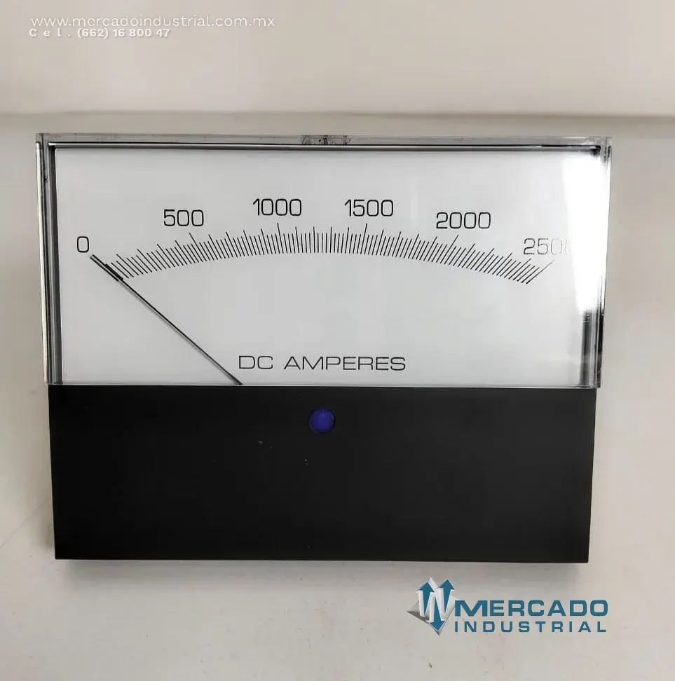 Amperímetro analógico 2500Amps modelo M000-841370A marca L&W industries - imagen 1