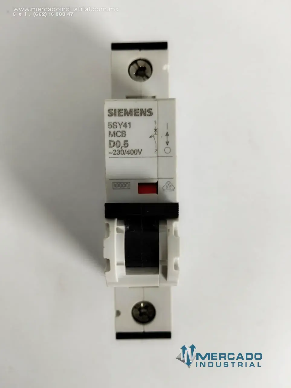Interruptor termomagnético 400 VAC modelo 5SY4105-8 marca Siemens - imagen 1
