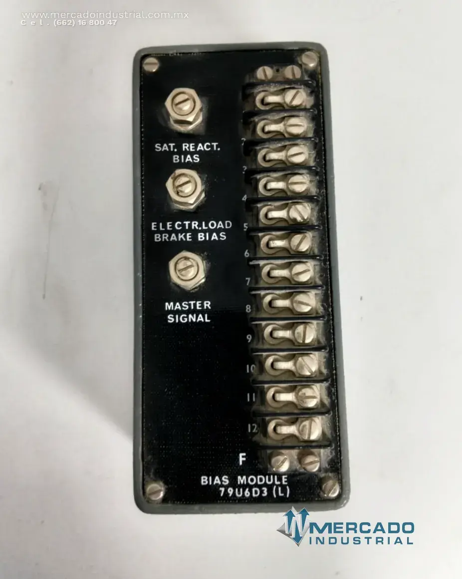 Módulo electrónico industrial de control modelo 79U6D3 (L) marca P&H - imagen 1
