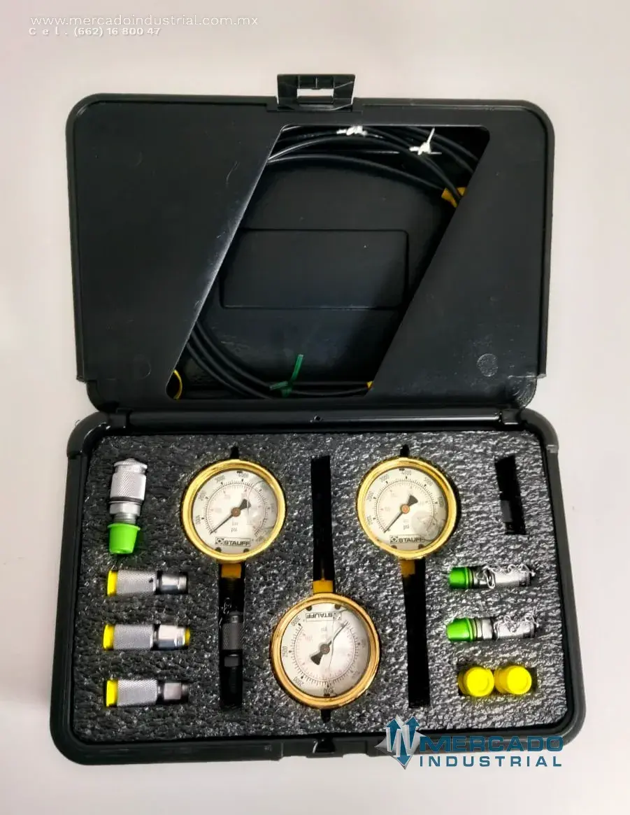 Kit de prueba de presión hidráulica 7500 PSI parte 146-6235 marca Caterpillar - imagen 1