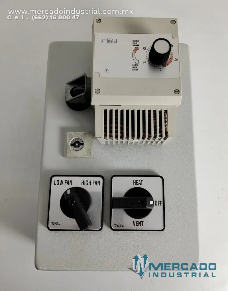 Control de ambiente/ventilación y calefacción industrial 15-35 °C parte 589.2804.402.19 marca Granzow - imagen 1