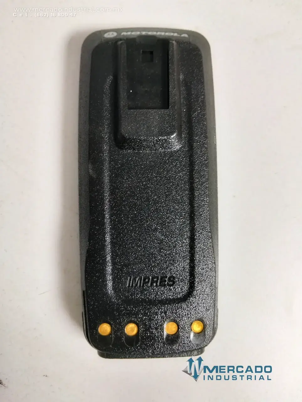 Batería recargable para radio 7.4 V modelo PMNN4066A marca Motorola - imagen 1