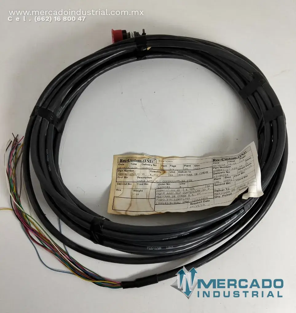 Arnés industrial armado 22 pines parte NPMN40-17-020-35 - imagen 1
