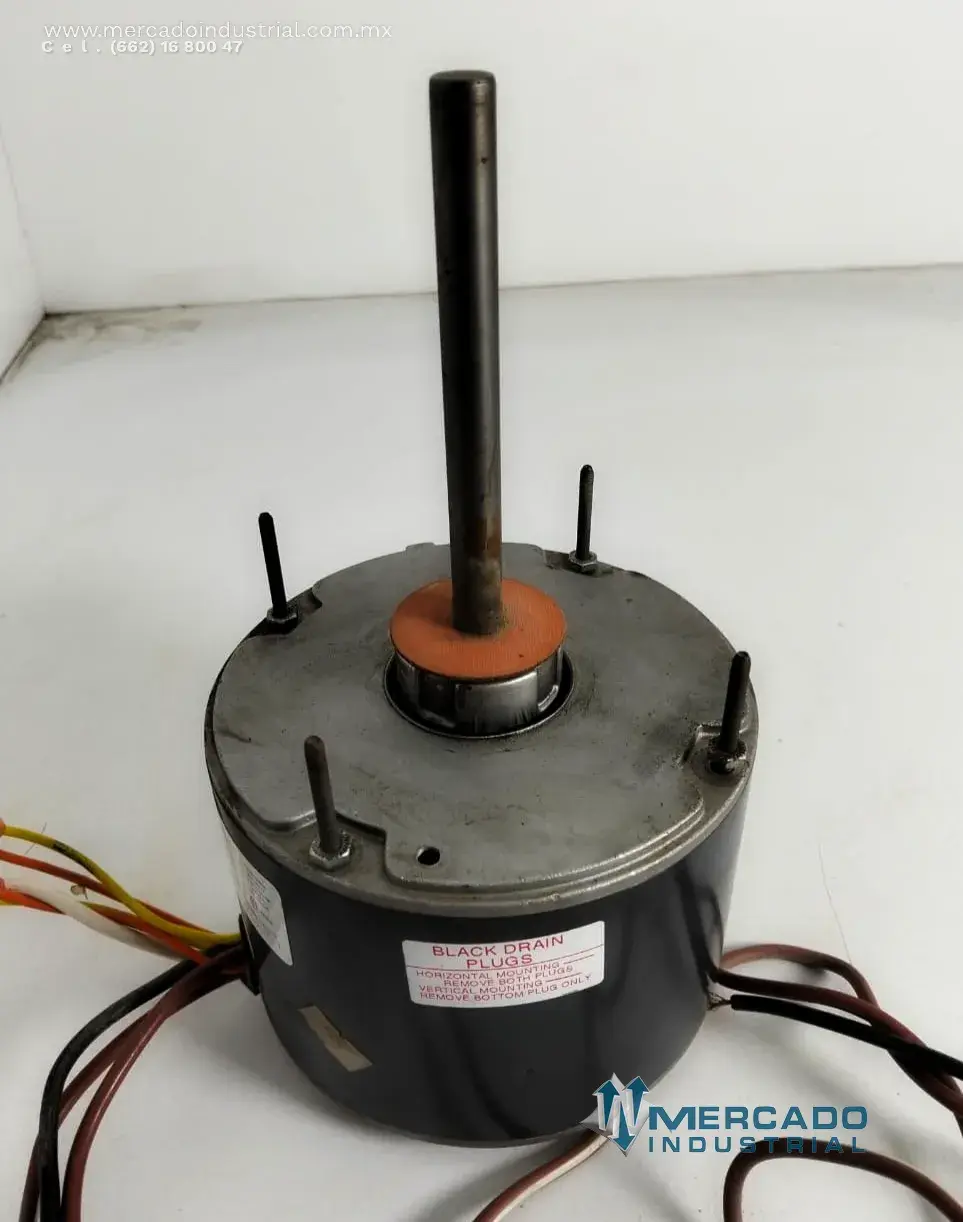 Motor eléctrico 1/4 HP 1075 RPM 208-230 V modelo KA55HXSMP-2343 marca EMERSON - imagen 1