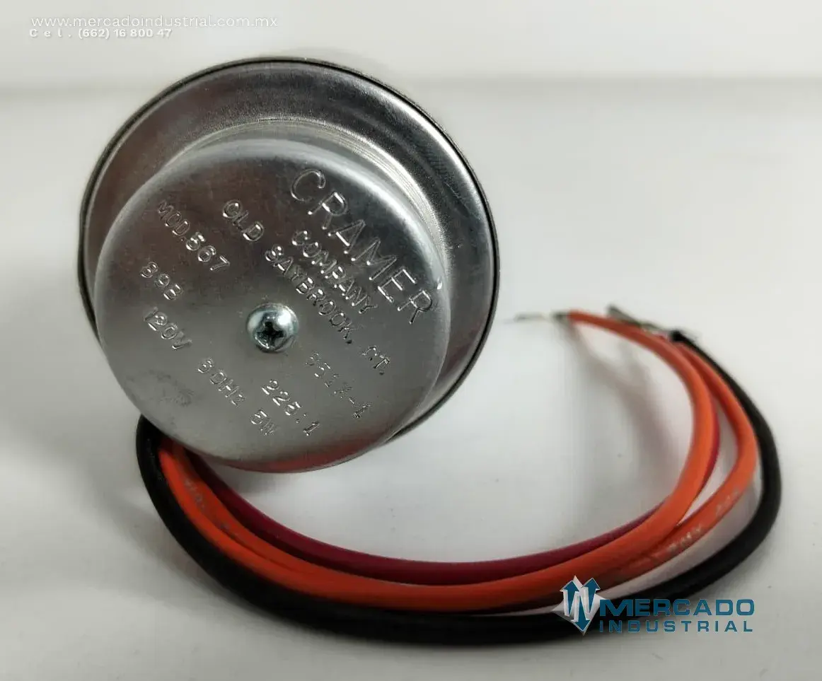 Motor eléctrico 120 V 5 W parte 0949 marca CRAMER COMPANY - imagen 1
