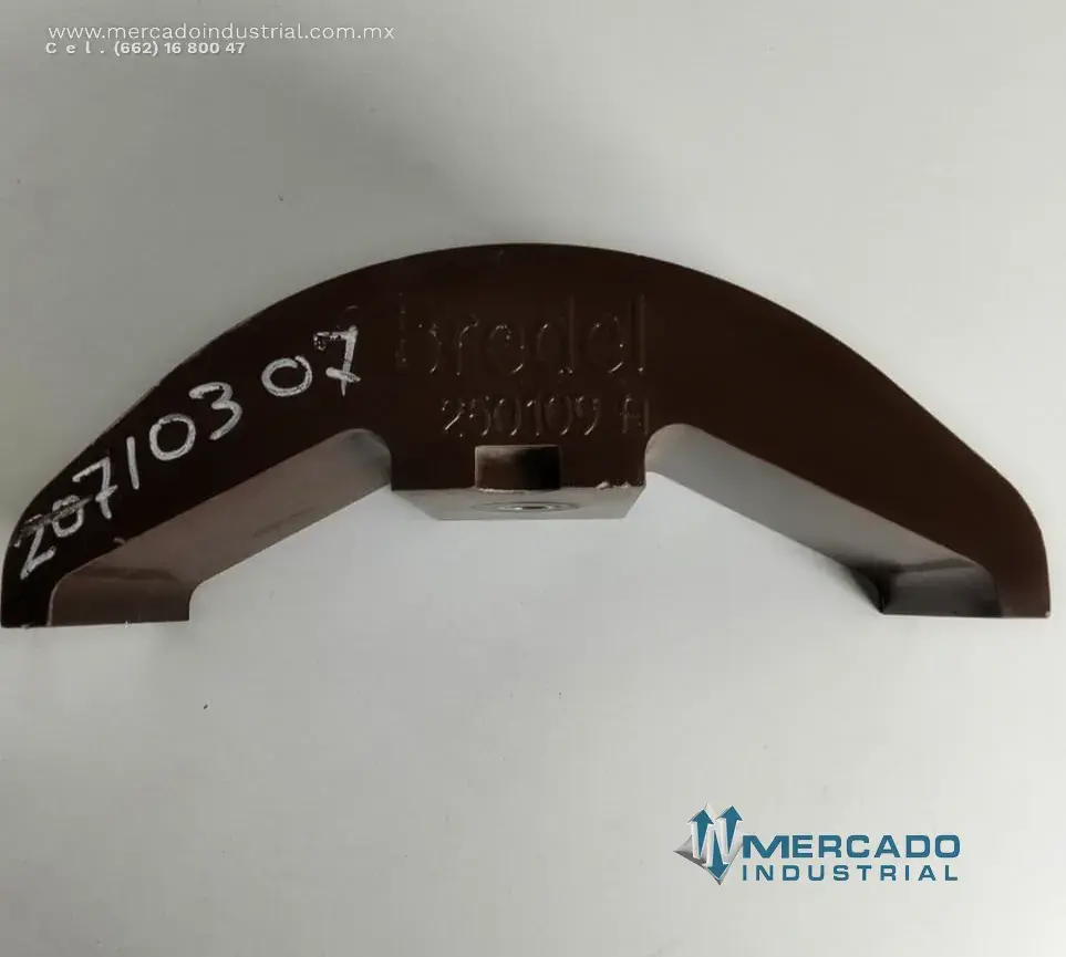 Zapata de presión 9 1/2" para bomba peristáltica parte 250109A marca Bredel - imagen 1