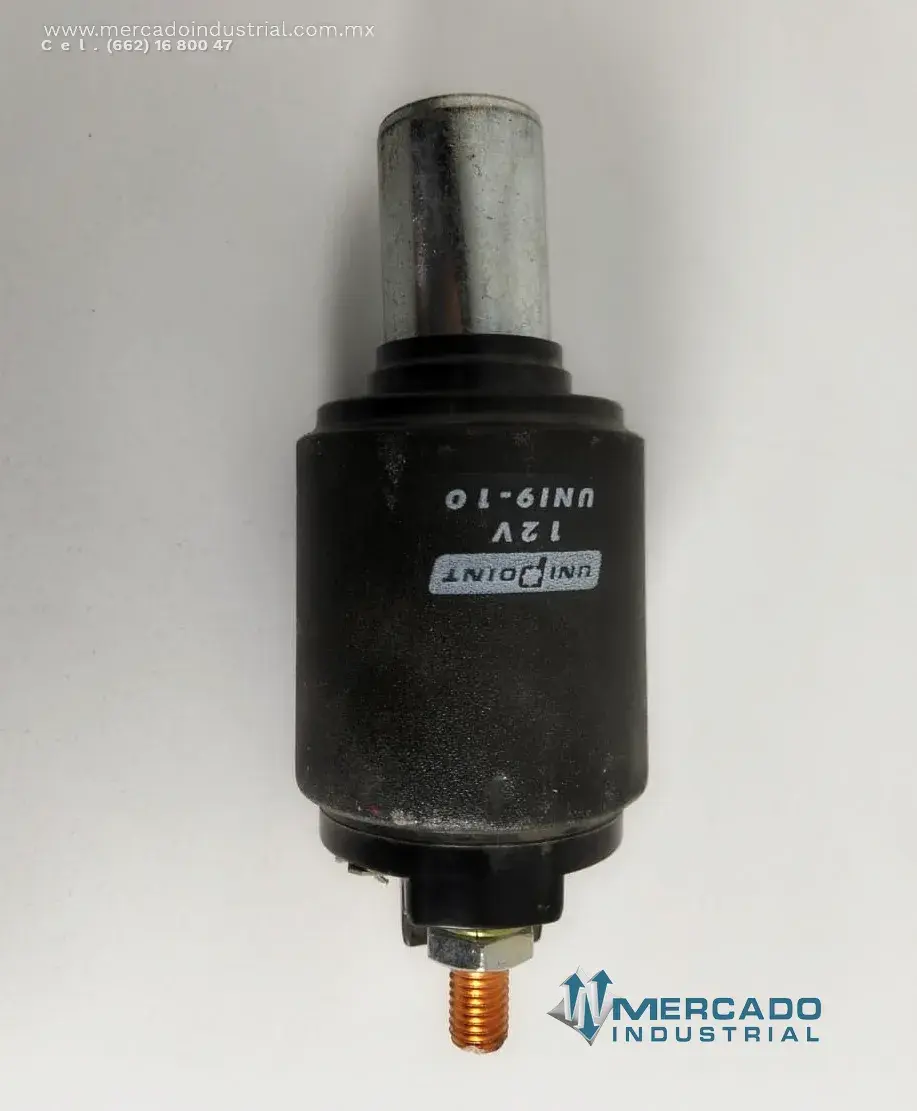 Solenoide eléctrico automotriz 12 V DC modelo UN19-10 marca UNI POINT - imagen 1