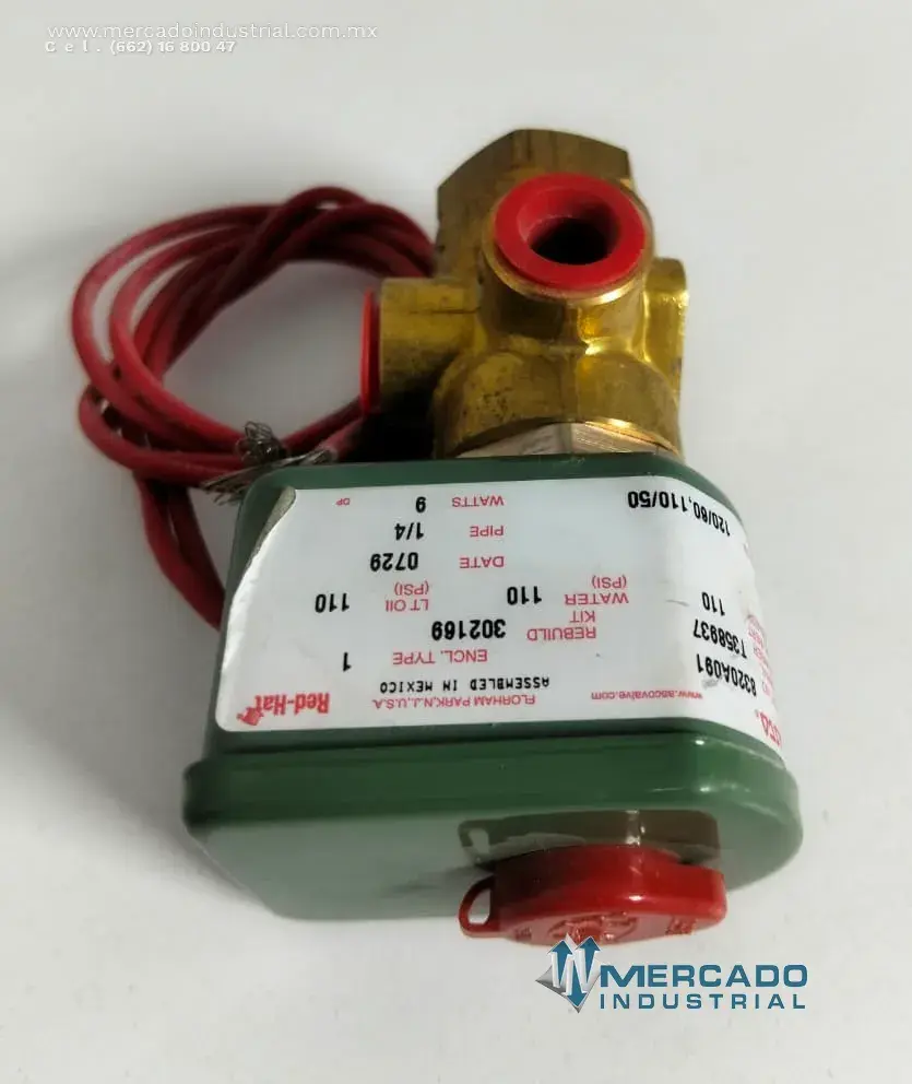 Válvula solenoide 110 PSI modelo 8320A091 marca ASCO - imagen 1