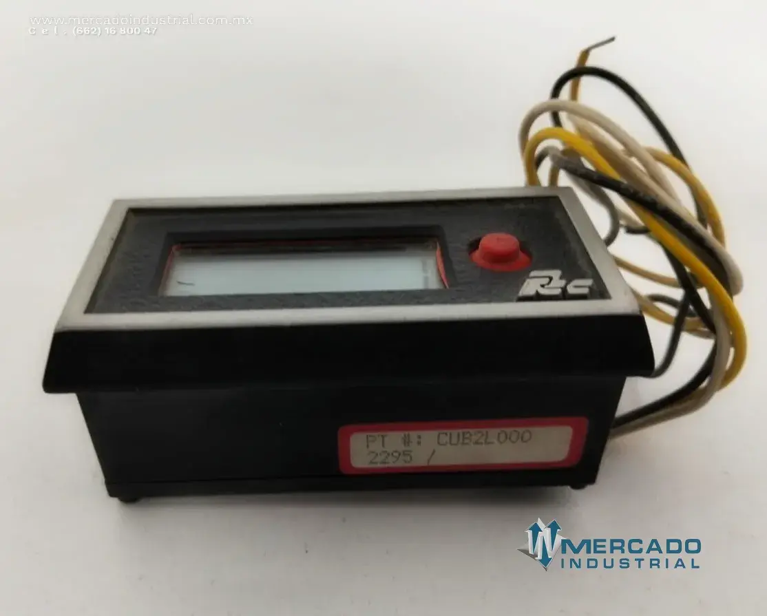Contador electrónico digital LCD de 6 dígitos parte CUB2L000 marca RED LION CONTROLS - imagen 1