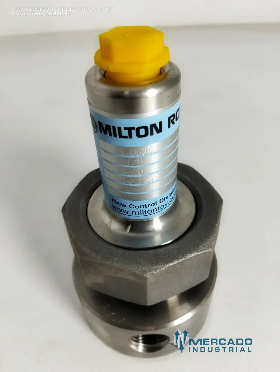 Válvula de contrapresión modelo VR0835 marca MILTON ROY - imagen 1