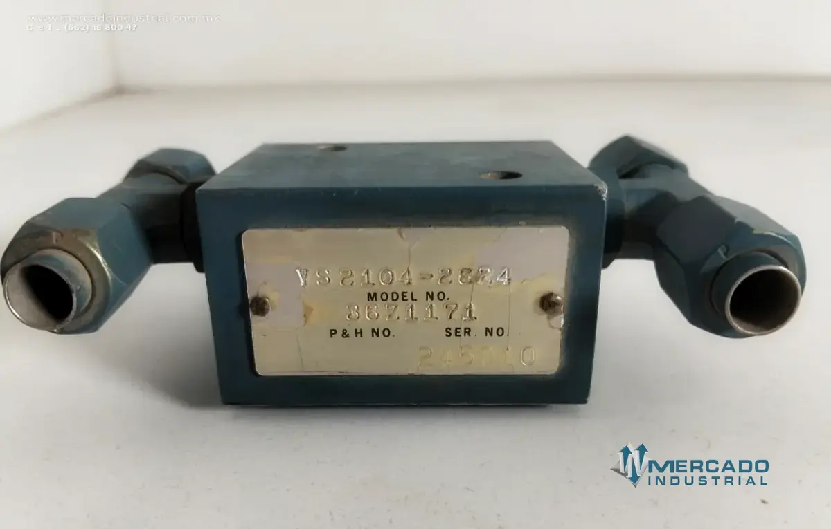 Válvula hidráulica modelo 8621171 marca P&H - imagen 1