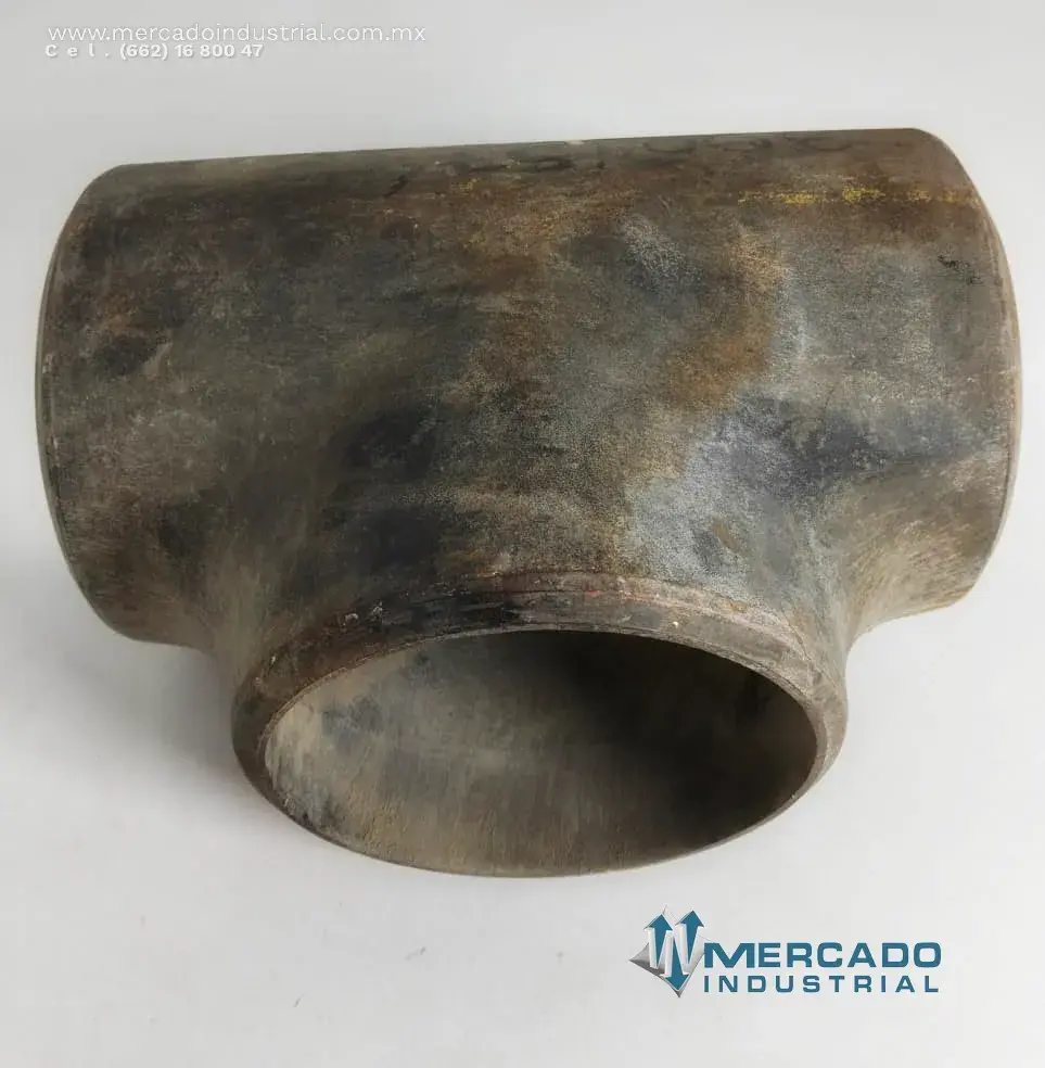 Tee reductora de acero al carbono modelo A234 WPB STD marca TUBIX - imagen 1