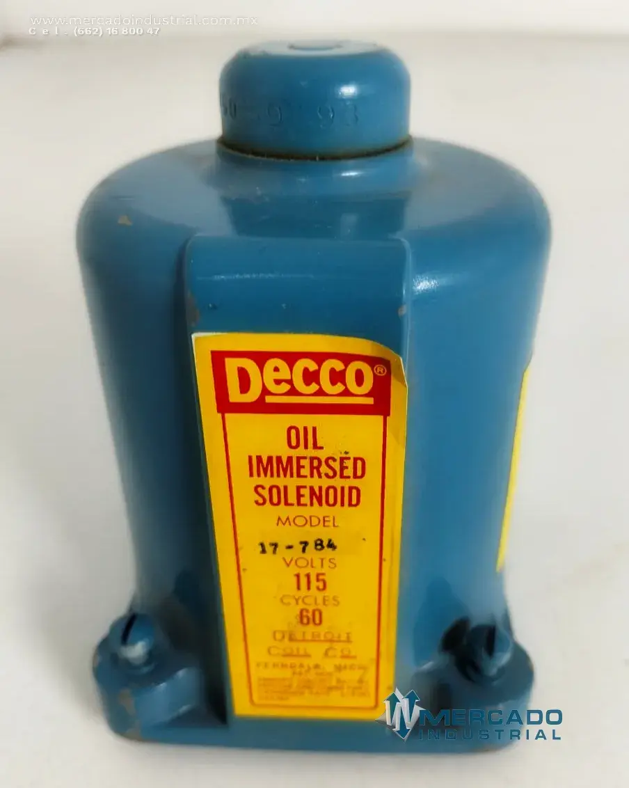 Solenoide sumergido en aceite modelo 17-784 marca DECCO - imagen 1