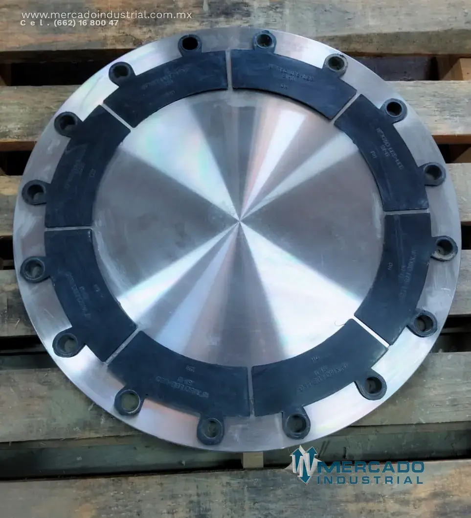 Disco metálico con insertos de fricción parte 75728230 marca BUCYRUS - imagen 1