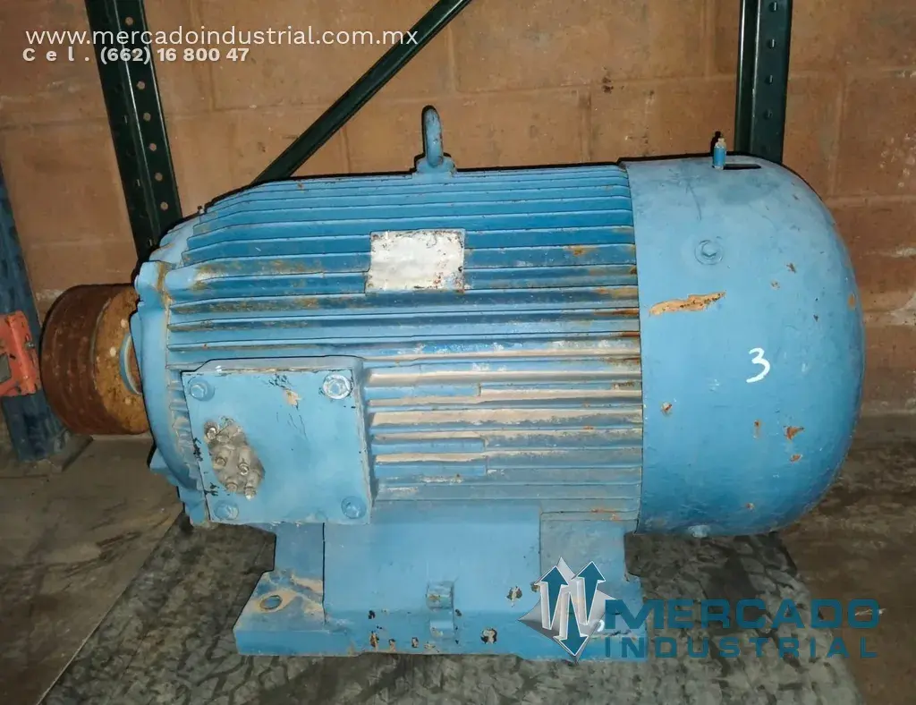 Motor eléctrico 100 HP 4 polos 1780 RPM - imagen 1