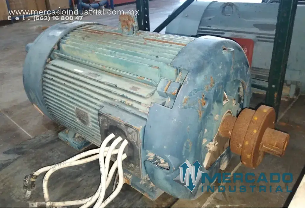 Motor eléctrico 350 HP 4 polos 1785 RPM NIDEC - imagen 1