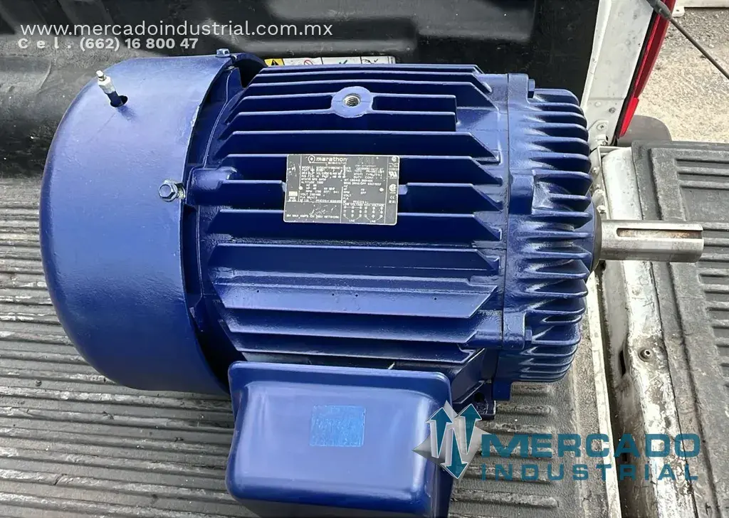 Motor eléctrico 40 HP 4 polos 1780 RPM marca MARATHON ELECTRIC - imagen 1