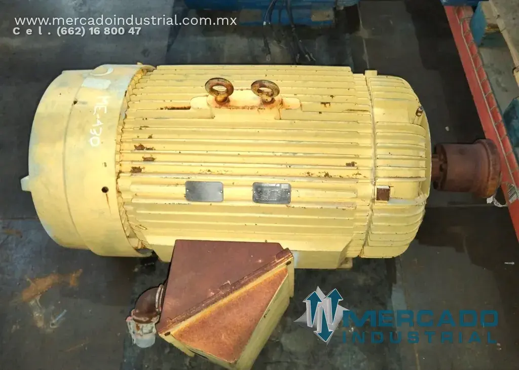 Motor eléctrico 250 HP 4 polos 1785 RPM marca RELIANCE - imagen 1