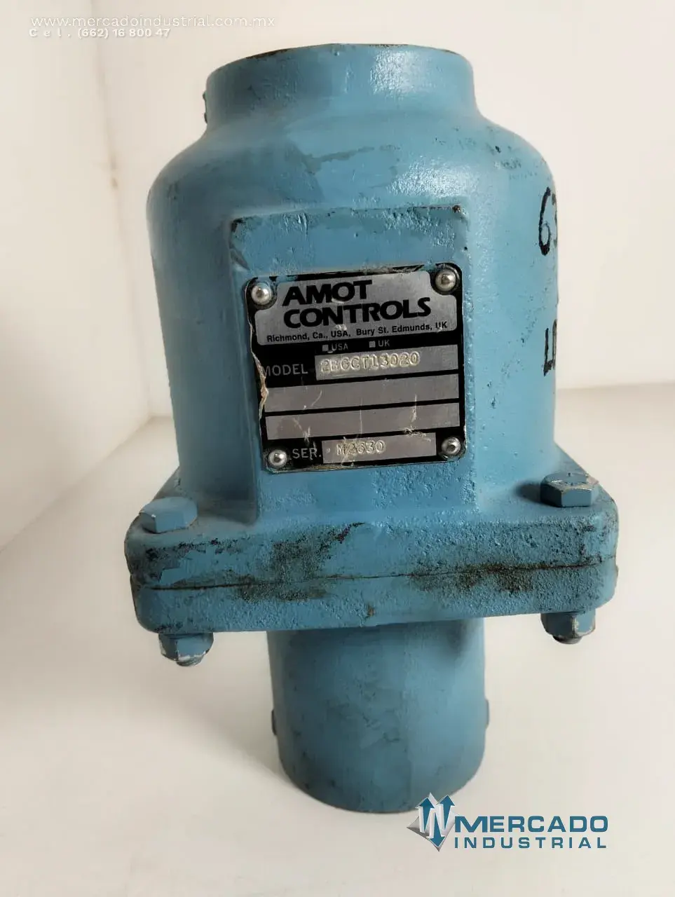Válvula de control de temperatura 300 PSI modelo 2BGCT13020 marca AMOT CONTROLS - imagen 1