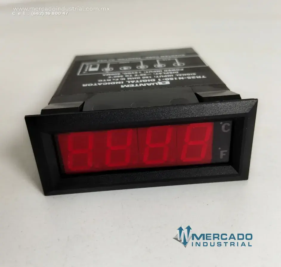 Indicador digital de temperatura –20 °F a 260 °F modelo TR25-N150-I marca QUANTEM - imagen 1