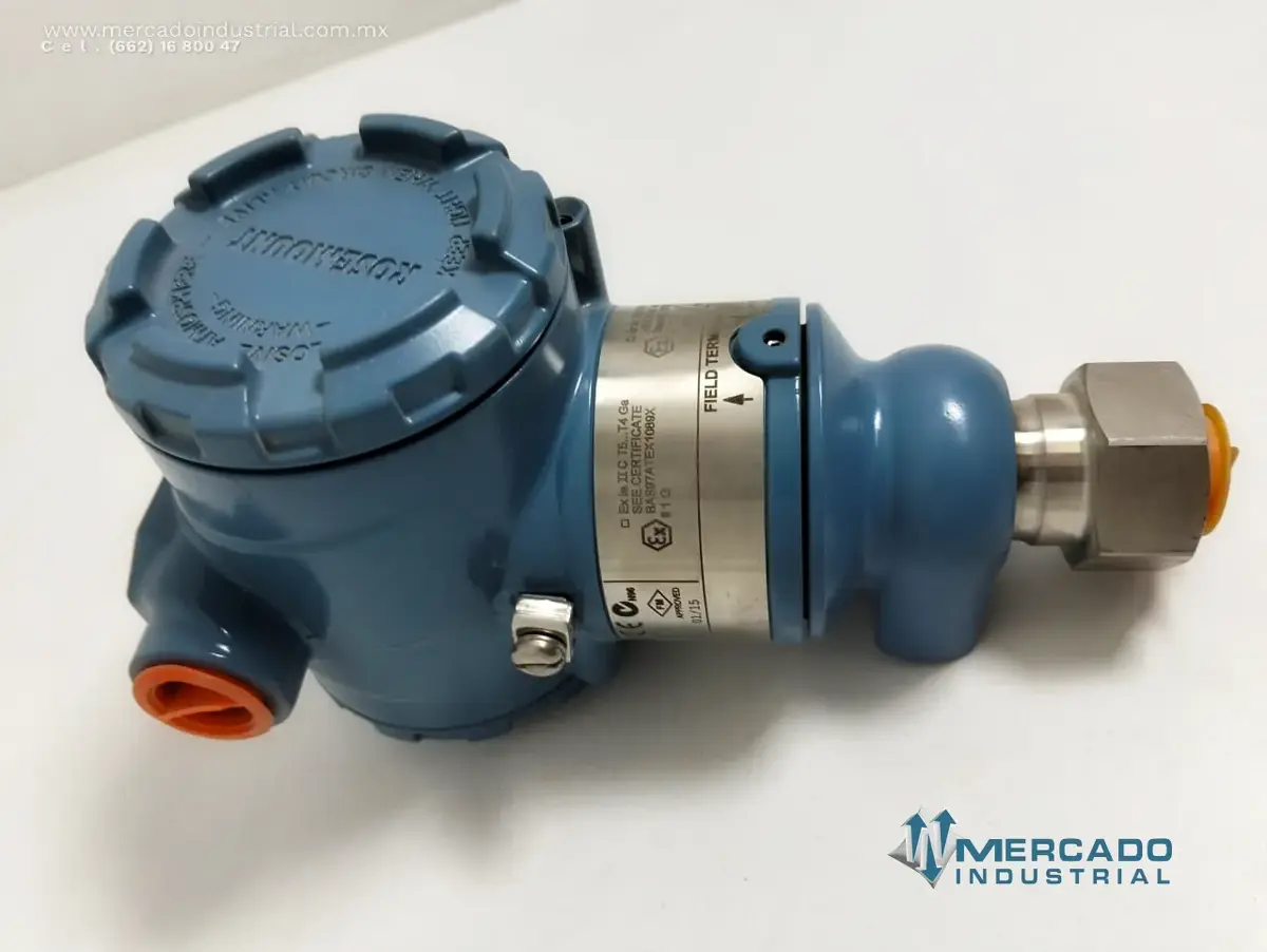 Transmisor de presión −40 °C a +85 °C 6000 PSI modelo 3051TG5A2B21A1T1Q4 marca ROSEMOUNT - imagen 1