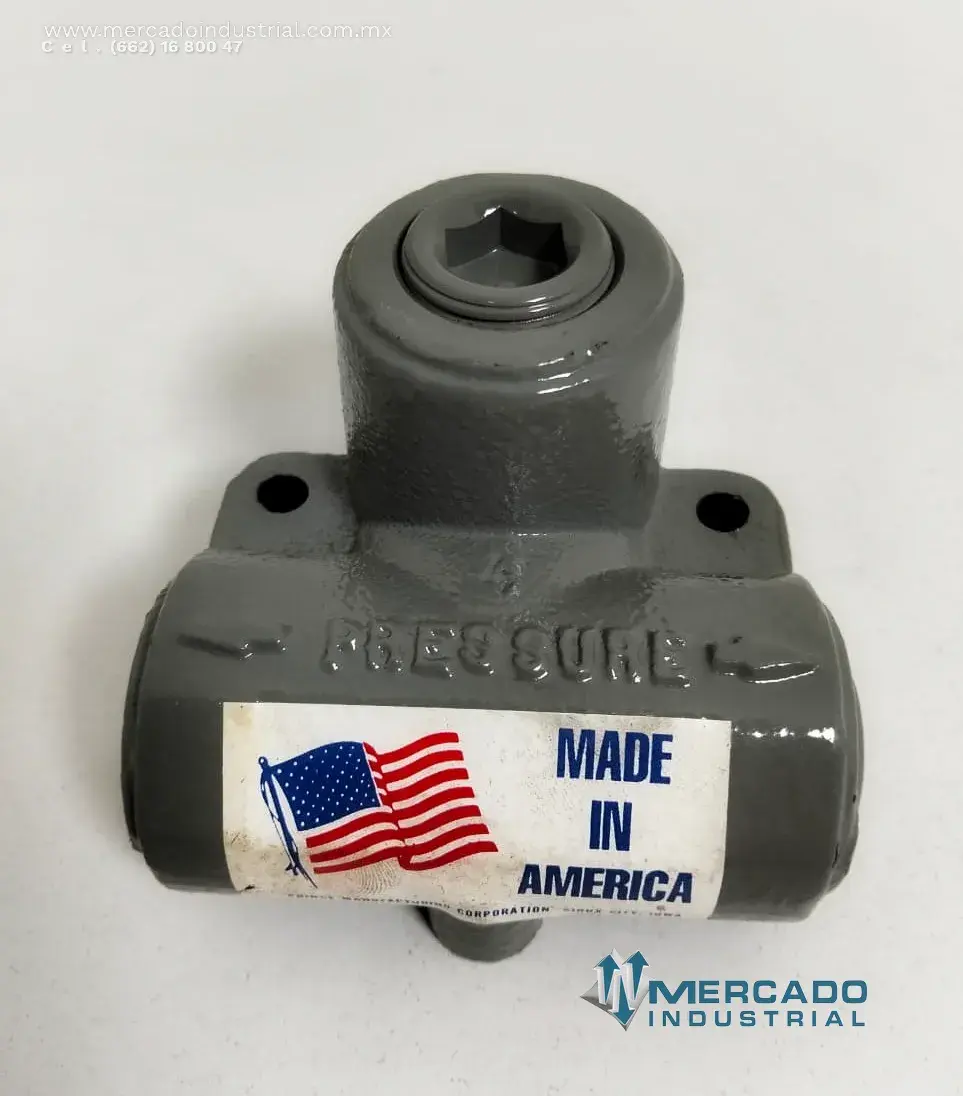 Válvula de alivio hidráulica 3000 PSI modelo JL(N)75 marca RACINE - imagen 1