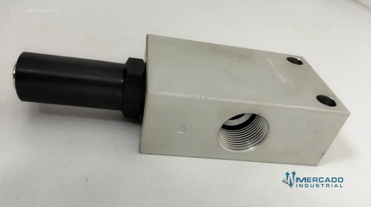 Válvula de alivio hidráulica 5000 PSI modelo MRB-040-FFAH-12E marca PAKER - imagen 1