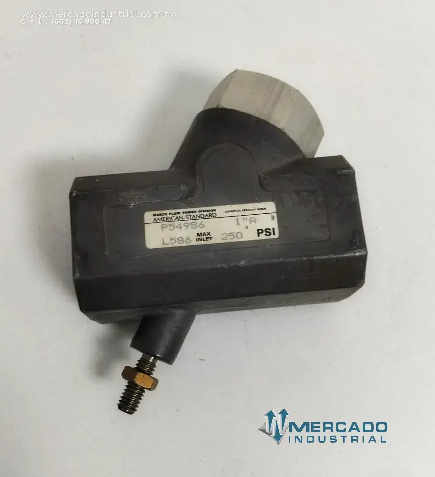 Válvula reguladora de presión 250 PSI modelo PS4985 marca AMERICAN-STANDARD - imagen 1