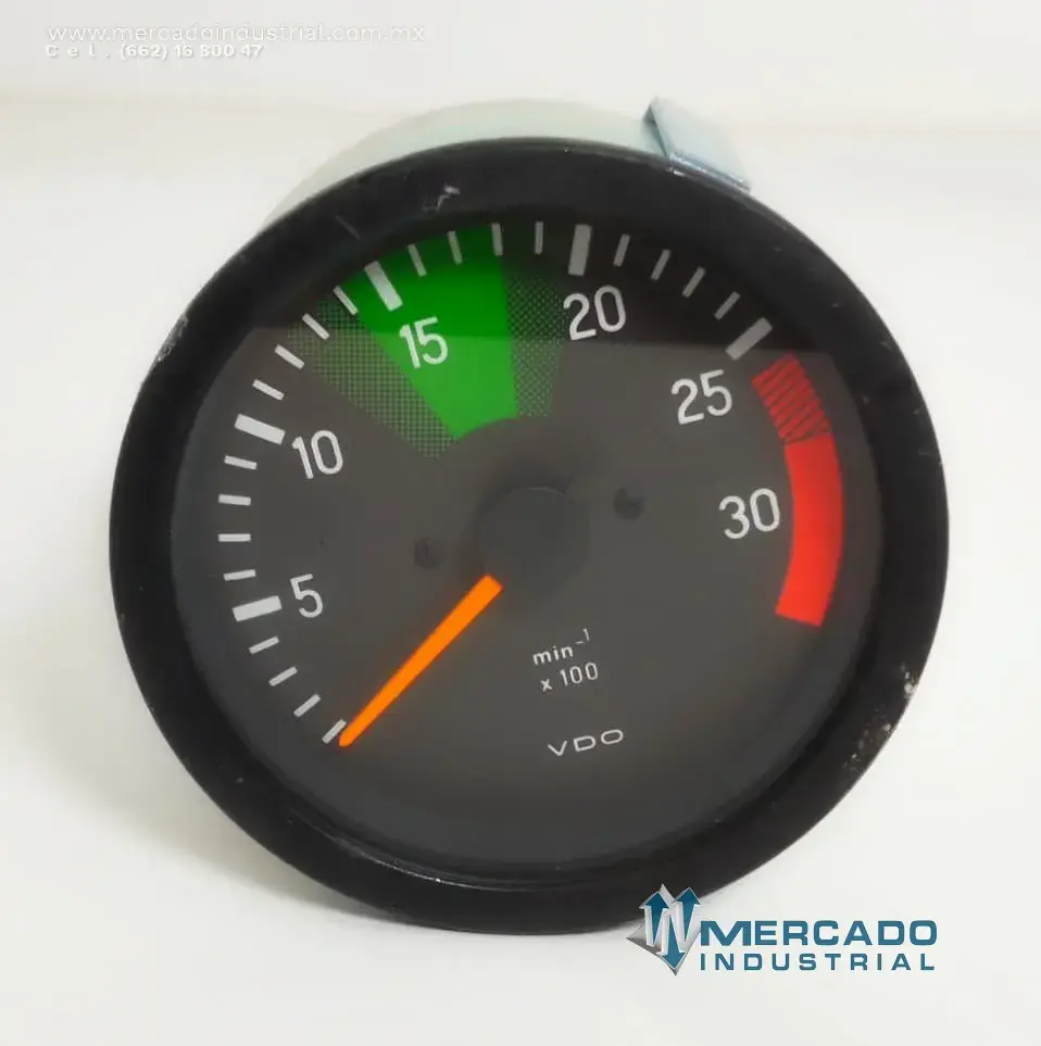 Tacómetro 0 – 30 (x100 min⁻¹) modelo 36A 507 8516 86-50 marca VDO - imagen 1