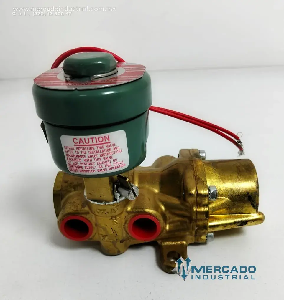 Válvula solenoide 250 PSI modelo 8344C039MO marca ASCO - imagen 1