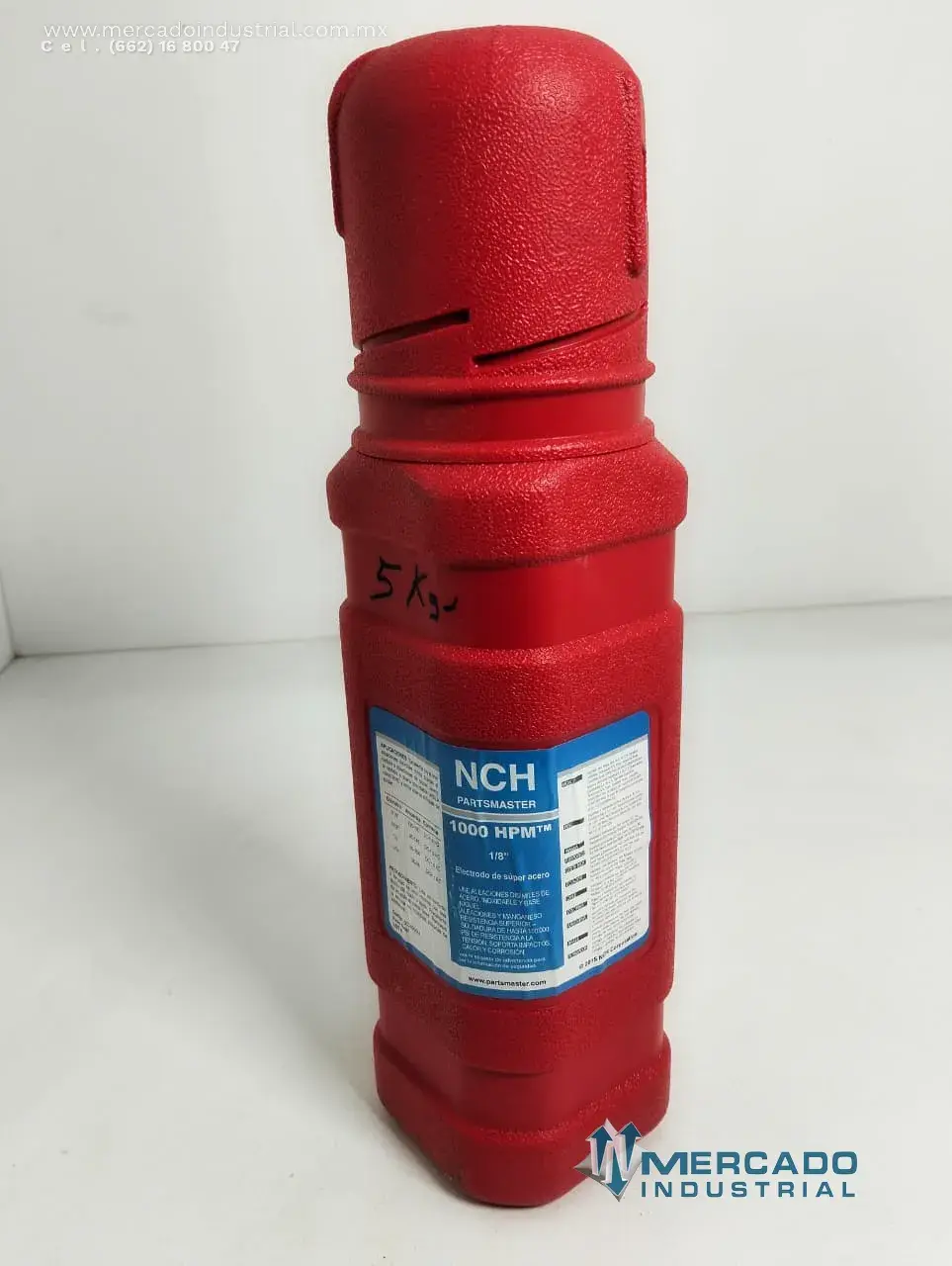 Electrodo de super acero 1/8 " modelo 1000 HPM™ marca NCH - imagen 1