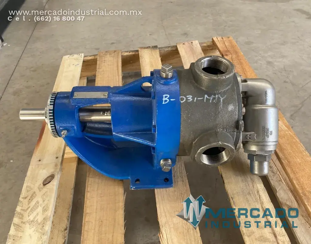 Bomba de engranes 2x2" de acero inoxidable modelo K4724 marca VIKING - imagen 1