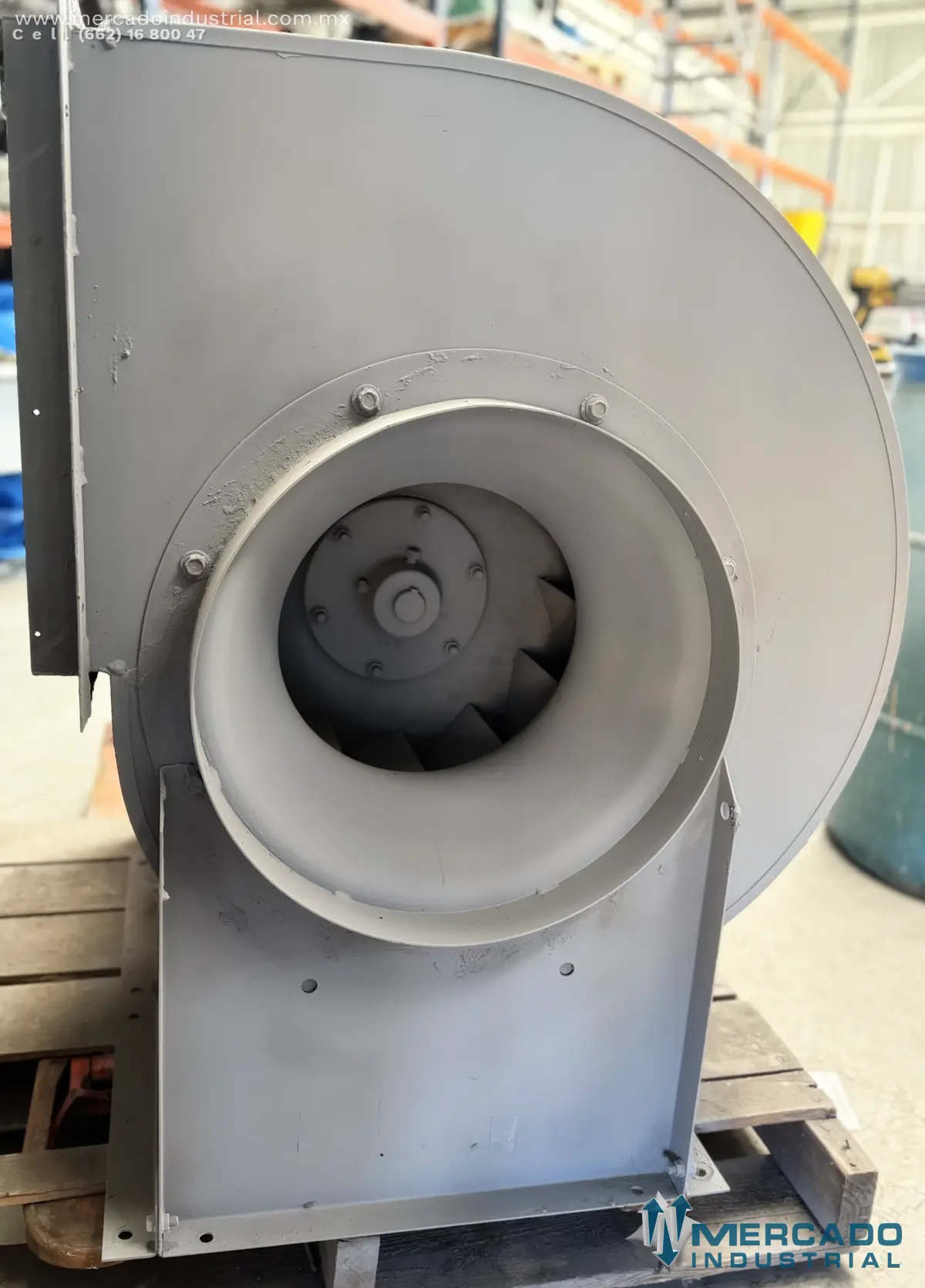 Blower entrada 17 3/4" y salida 13 x 17 3/4" con motor de 5HP marca DAYTON - imagen 1