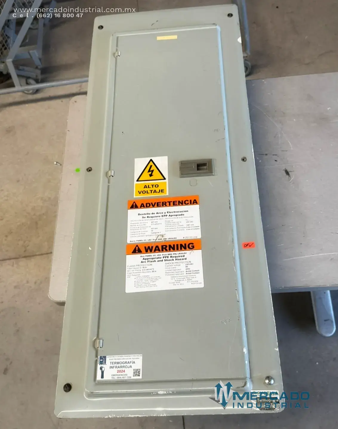 Tablero de distribución eléctrico 32 circuitos 200A 208Y/120V modelo LP230EC/LP230PC marca MURRAY - imagen 1