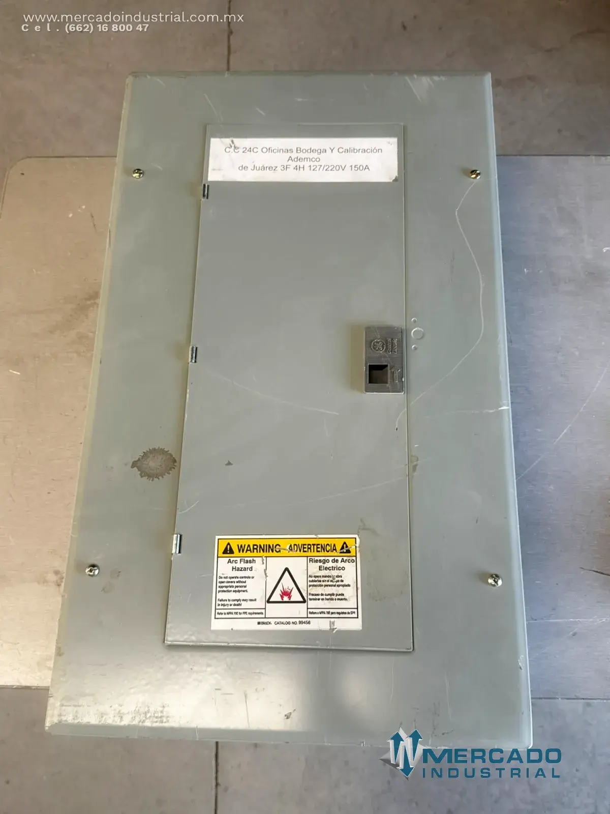 Tablero de distribución 24 circuitos 150A 127/220V modelo TL24415C marca GENERAL ELECTRIC - imagen 1