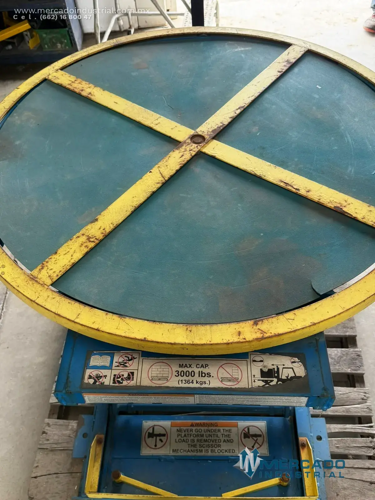 Nivelador de pallet 3000 lbs modelo EZ-30 marca BISHAMON - imagen 1