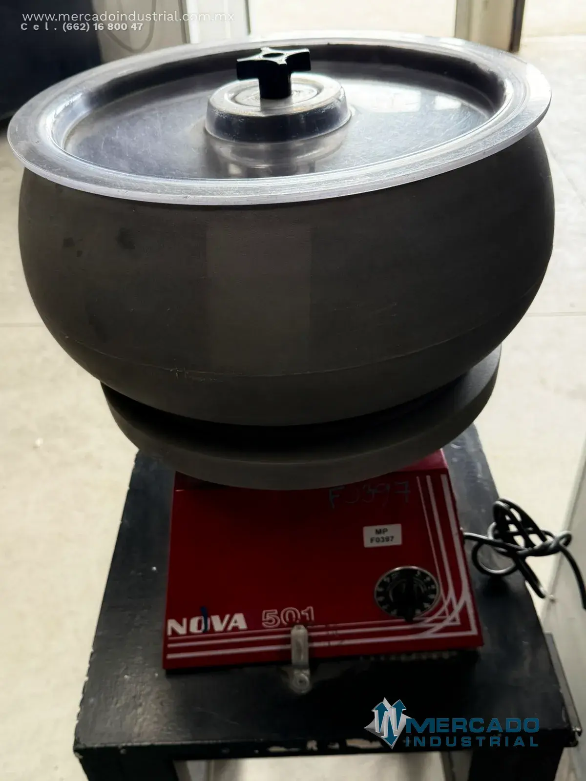 Pulidora de tazón 1/3 HP modelo 501 HT marca NOVA - imagen 1