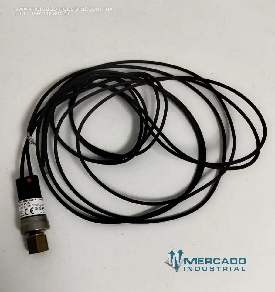 Interruptor de presión 55 bar 6 A 240 VAC modelo P100CP-130 marca JOHNSON CONTROLS - imagen 1