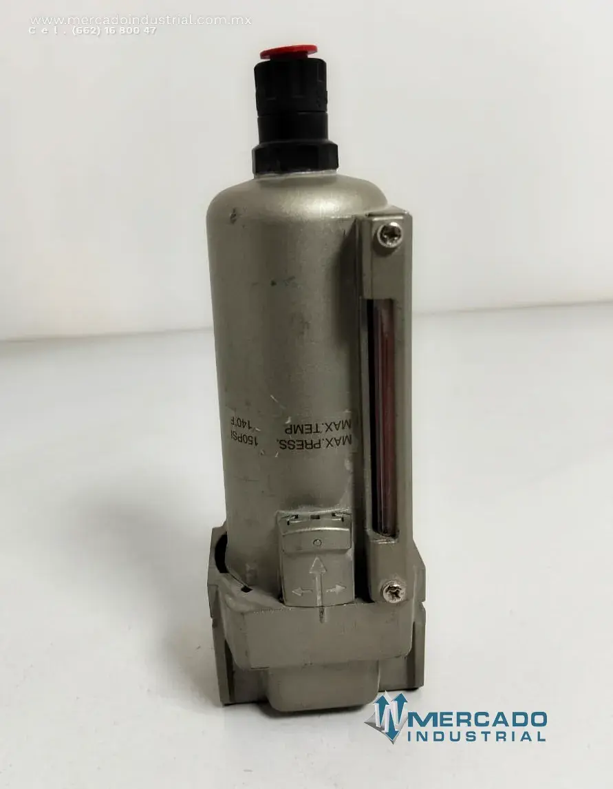 Filtro neumático 150 PSI modelo AFM40-N04D-8Z marca SMC - imagen 1