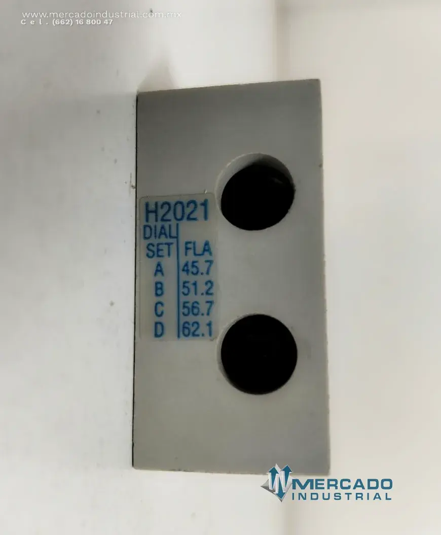 Juego de calentadores térmicos modelo H2021 marca CUTLER-HAMMER - imagen 1